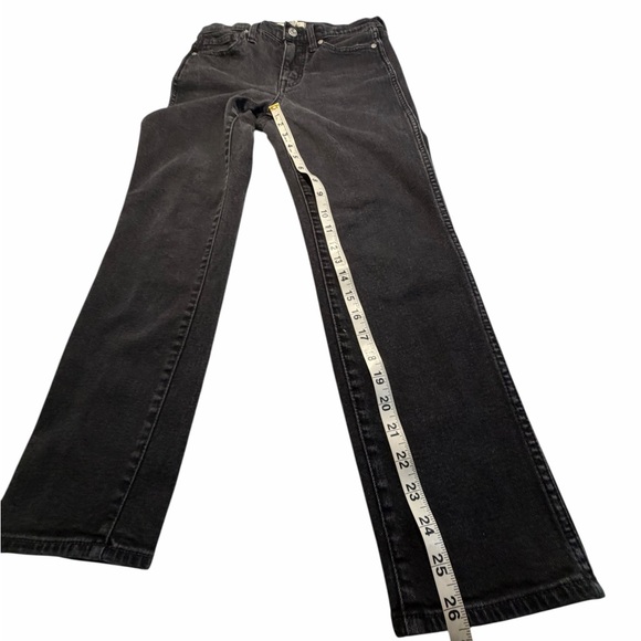 Madewell Women's Black Stovepipe Jeans Sz 26 - Picture 10 of 11